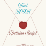 Font viết tay Font Việt hóa NVN Delirian Script này đẹp quá