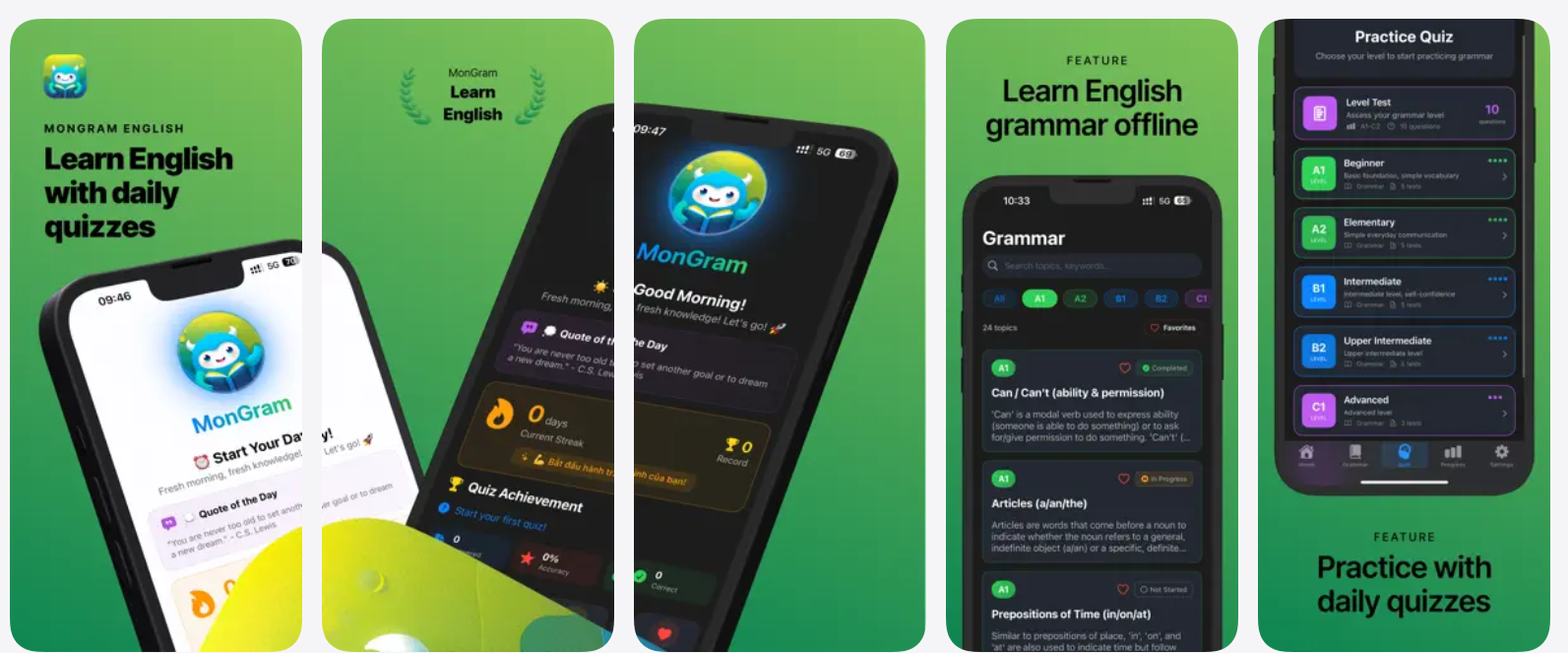 Mongram English là gì?
