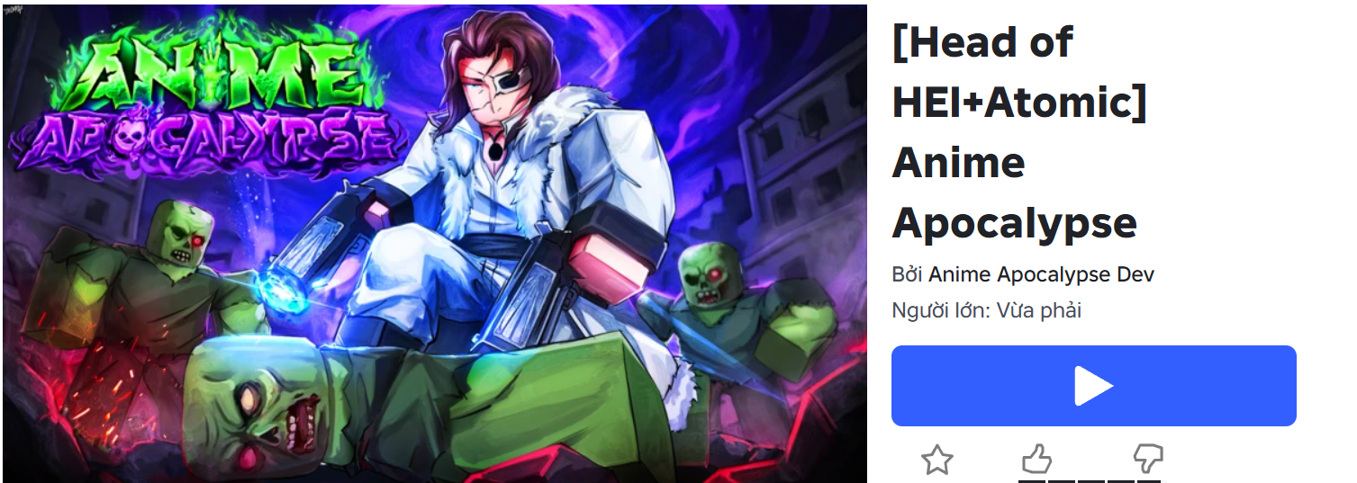 Code Anime Apocalypse siêu mới và cực Hot nè 