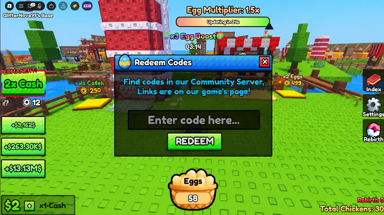 Cách nhập code game đổi quà